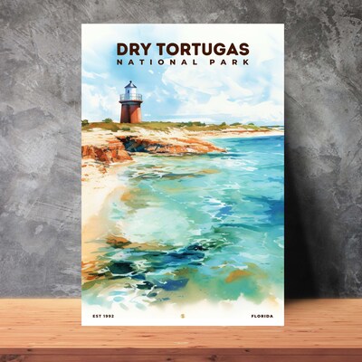 Dry Tortugas National Park Poster, Travel Art, Office Poster, Home Decor | S8 - image2